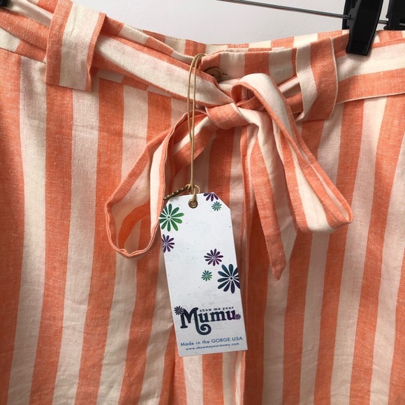 Show Me Your Mumu | NWT Striped Hadley Shorts Size Medium - Picture 13 of 15